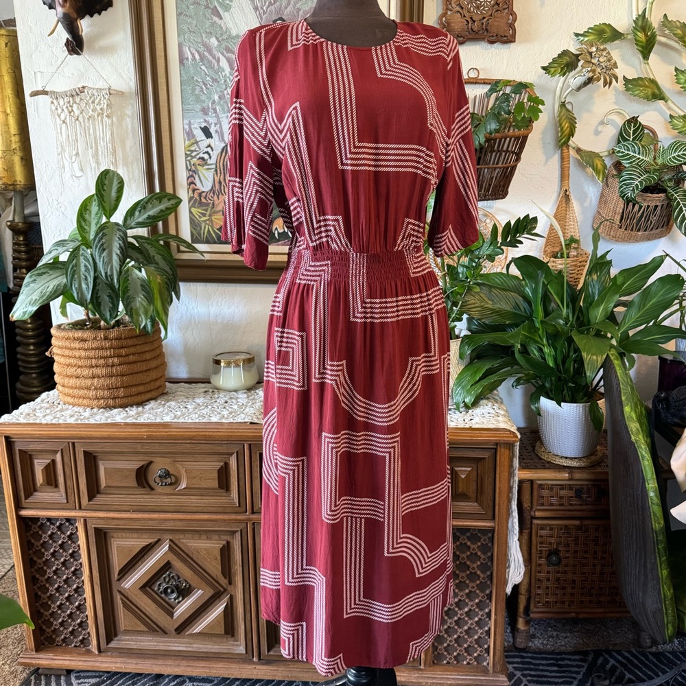 Pretty Rayon Midi Dress